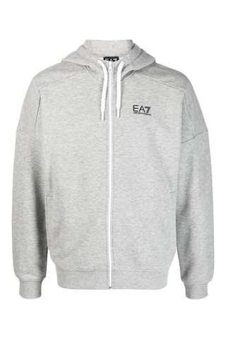 Sweat à capuche - Gris chiné