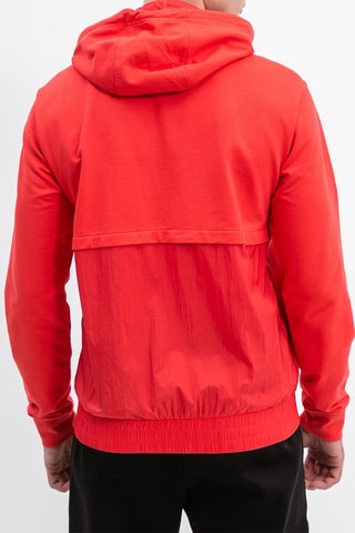 Sweat à capuche - Rouge