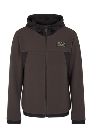 Sweat à capuche - Marron foncé