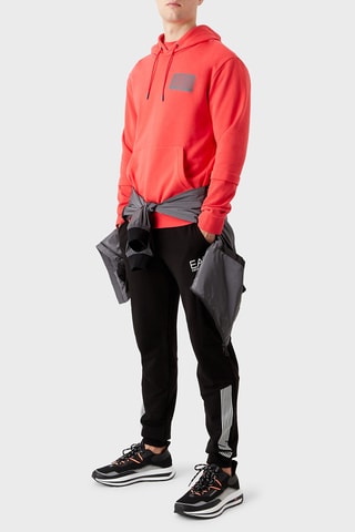 Sweat à capuche - Rouge