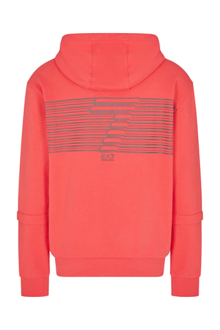 Sweat à capuche - Rouge