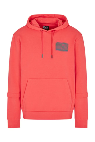 Sweat à capuche - Rouge