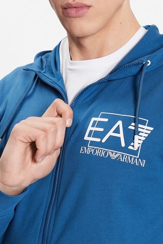 Sweat à capuche - Bleu électrique