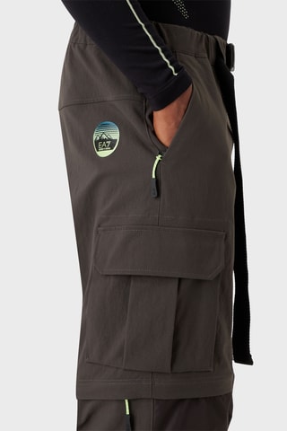 Pantalon trompe l’œil - Marron