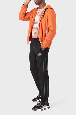 Veste à capuche et pantalon - Orange et noir