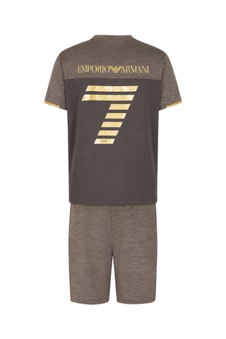 T-shirt et short - Marron