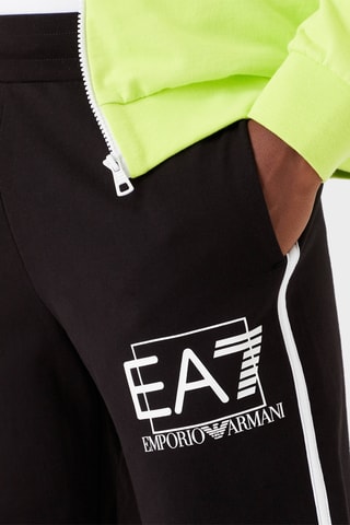 Veste et jogging - Noir et vert fluo