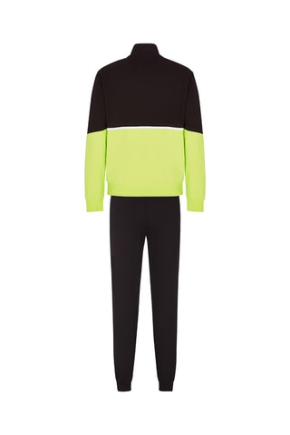 Veste et jogging - Noir et vert fluo