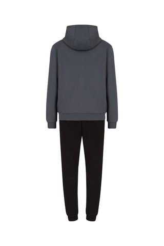 Sweat à capuche et jogging - Noir et gris foncé