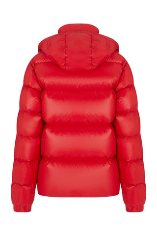Doudoune à capuche - Rouge