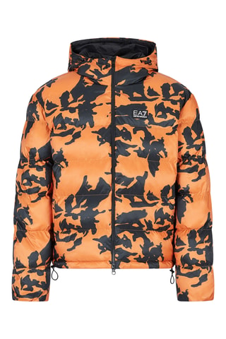 Doudoune à capuche - Orange