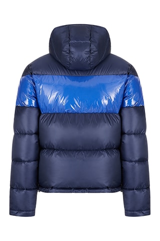Doudoune à capuche - Bleu
