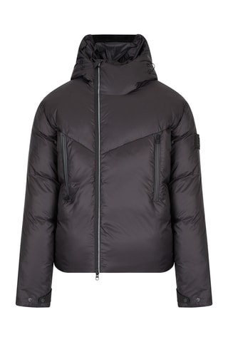 Doudoune à capuche - Noir