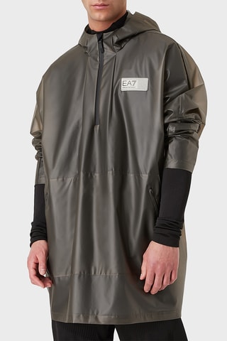 Imperméable à capuche - Gris foncé