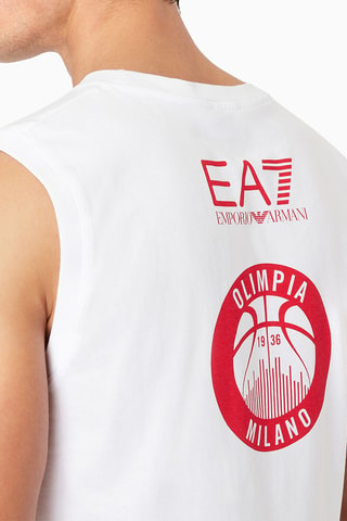 T-shirt Olimpia Milano - Blanc