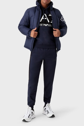 Sweat à capuche - Bleu marine