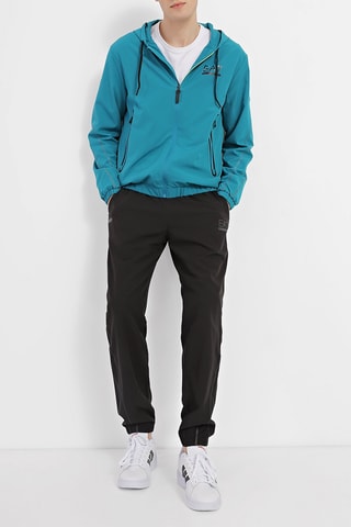 Sweat à capuche et jogging - Bleu canard et noir