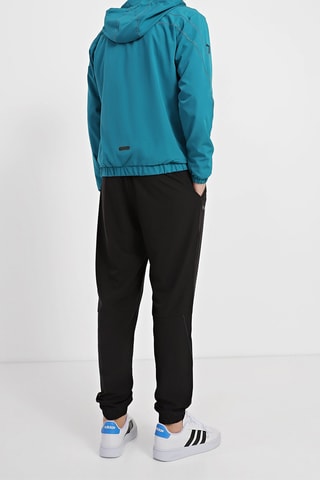 Sweat à capuche et jogging - Bleu canard et noir
