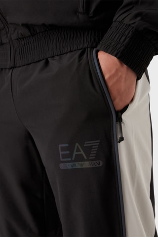 Veste à capuche et jogging - Noir et écru
