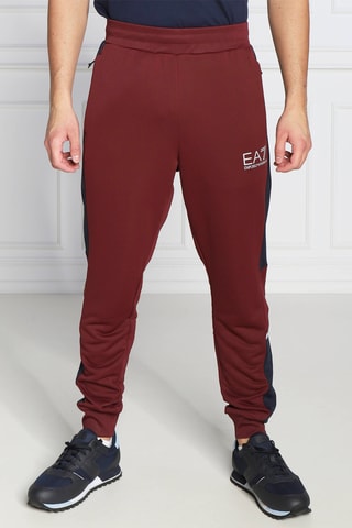 Veste et jogging - Bleu nuit et bordeaux
