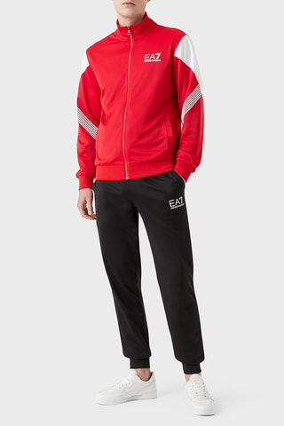 Veste et jogging - Rouge et noir