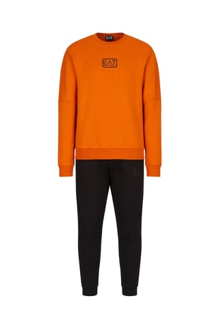 Sweat et jogging - Orange et noir