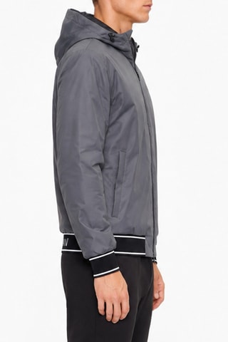 Veste à capuche - Gris foncé