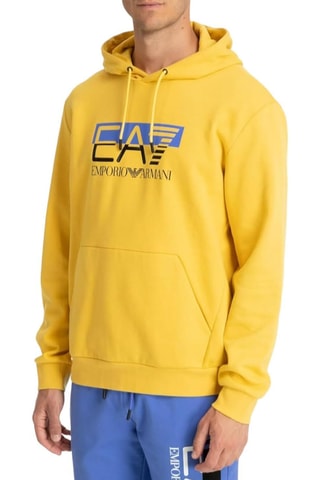 Sweat à capuche - Jaune