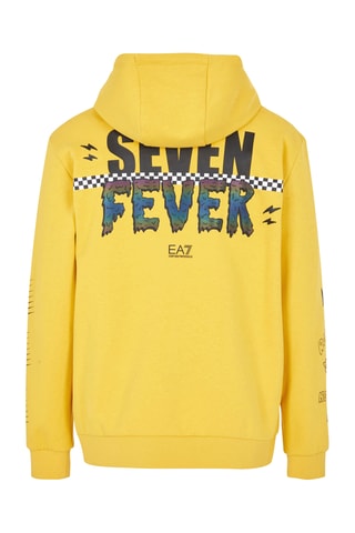 Sweat à capuche - Jaune