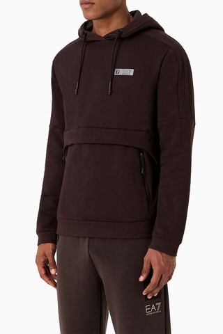Sweat à capuche - Marron