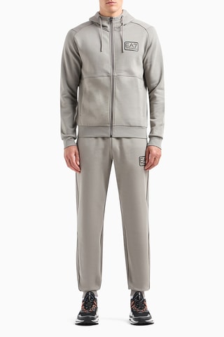 Felpa con cappuccio e pantaloni sportivi - Grigio