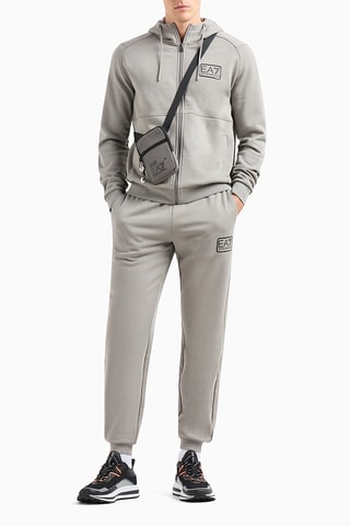 Felpa con cappuccio e pantaloni sportivi - Grigio