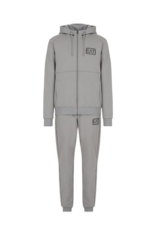 Felpa con cappuccio e pantaloni sportivi - Grigio