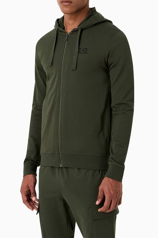 Sweat à capuche - Kaki