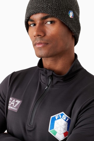Bonnet en laine - Gris foncé