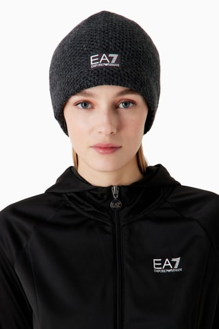 Bonnet en laine - Gris foncé