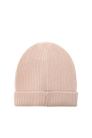Bonnet en laine - Beige clair