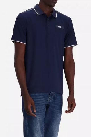 Polo EA7 Bleu marine