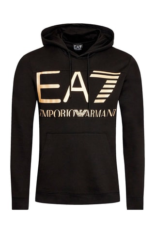 Sweat à capuche EA7 Noir