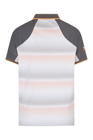 Polo EA7 Blanc et gris foncé