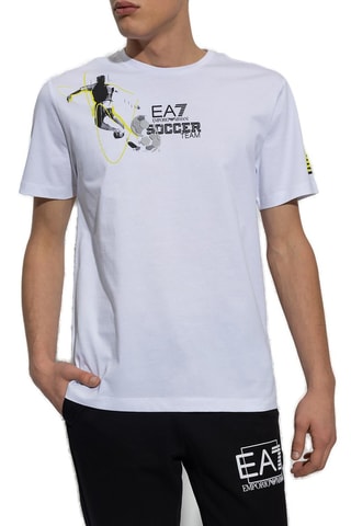T-shirt EA7 Blanc