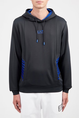 Sweat à capuche  - Noir - EA7