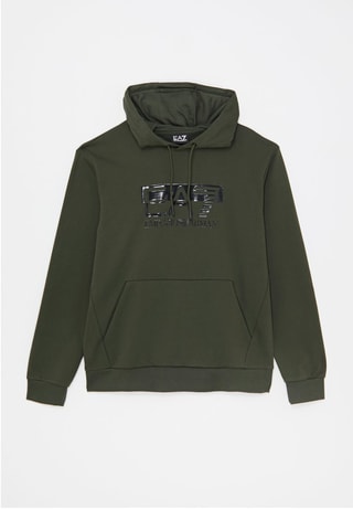 Sweat à capuche - Kaki - EA7