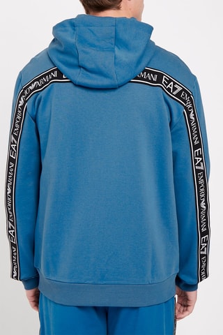 Sweat à capuche - Bleu cobalt