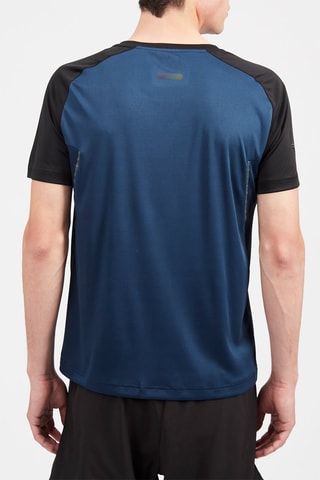 T-shirt  - Bleu marine et noir 