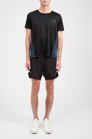T-shirt  - Bleu marine et noir 