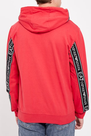 Sweat à capuche - Rouge