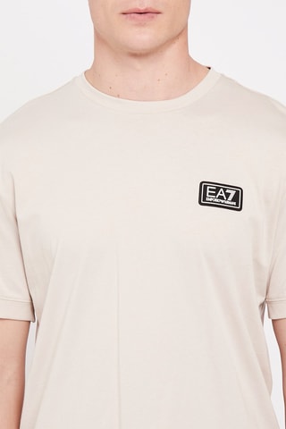 T-shirt - Ecru - EA7