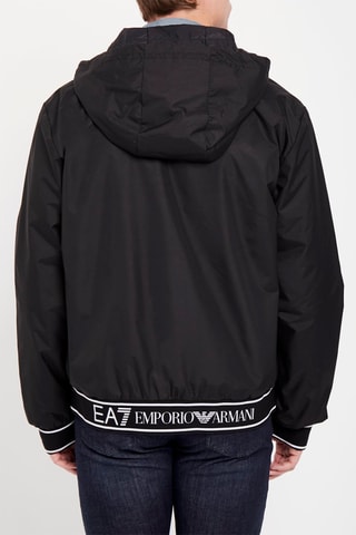 Coupe-vent à capuche - Noir - EA7