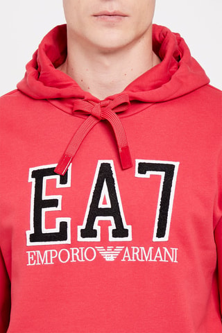 Sweat à capuche - Rouge